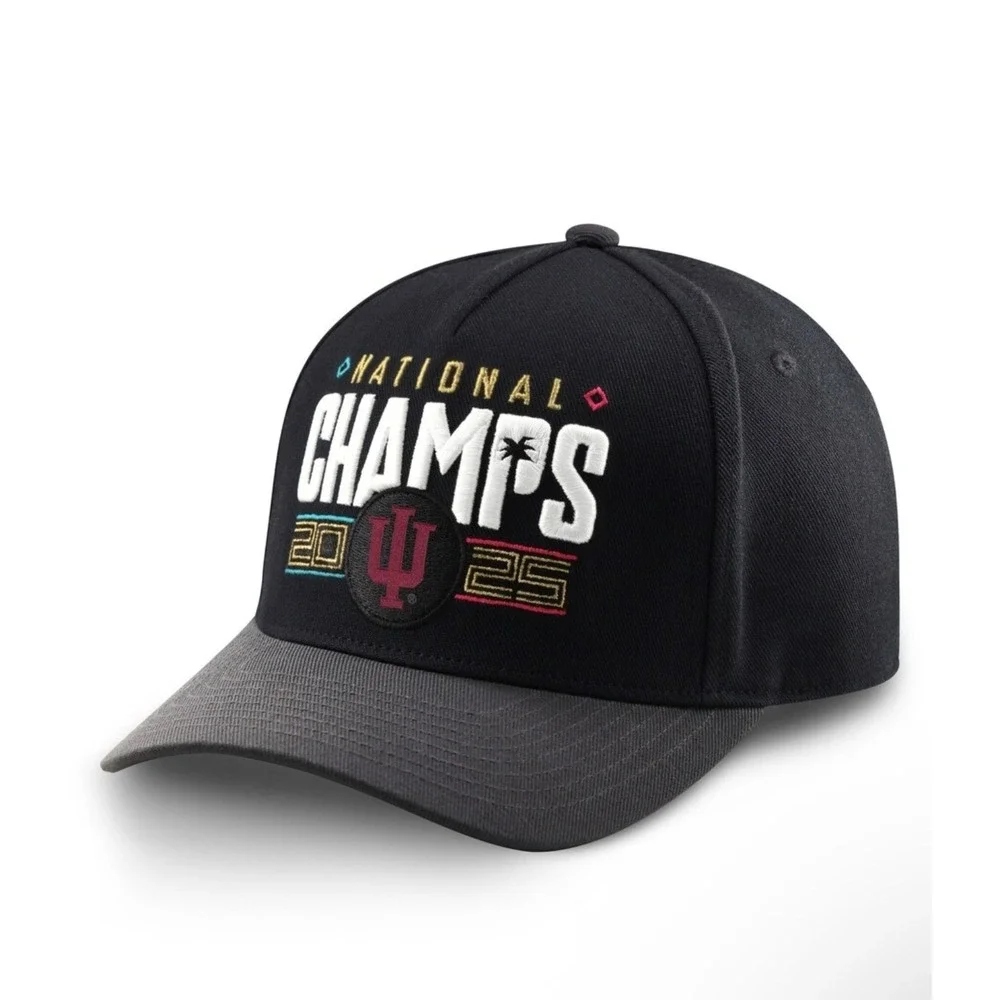 Indiana Hoosiers College Football Playoff '25 National Champions Hat‎ Size M/L